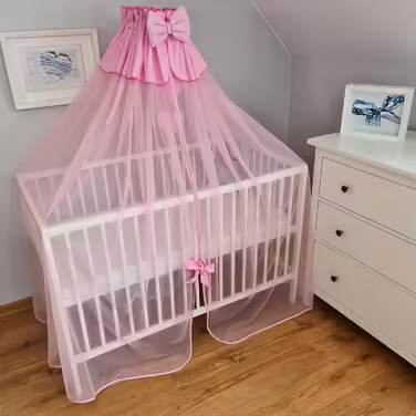 Mosquito Net, Canopy, Solid Chiffon Chiffon Canopy 480cm (Pink)