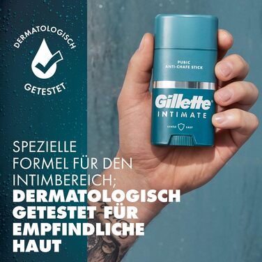 Смінні леза для бритви Gillette Body & Intimate, набір 6 шт, чорні, для делікатних зон та тіла