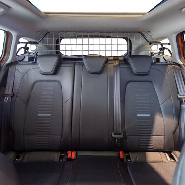 Сітка для собак Travall Ford Focus (2018-): автомобільна перегородка для собак, захист багажника, міцне сталеве сітка