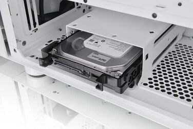 Корпус Thermaltake TG RGB ATX з темперованим склом | 120мм вентилятор | Чорний (H570 ARGB, Snow)