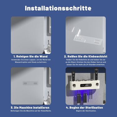 Організатор для ванної кімнати: тримач для зубних щіток, електричний диспенсер для зубної пасти, прес для тюбиків, 2 диспенсери для пасти з 6 слотами для щіток та 3 чашками (білий)