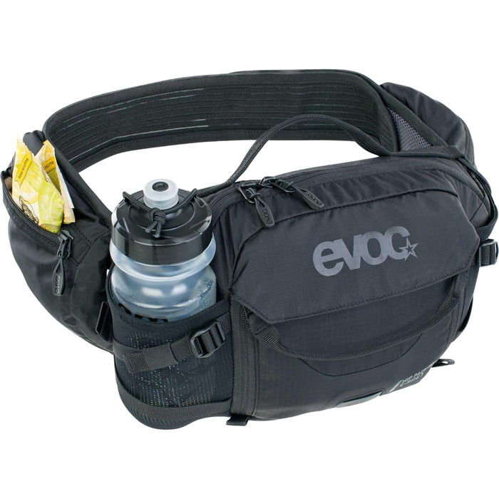 EVOC Hip Pack Pro E-Ride: нагрудник для електровелосипеда (3л, AIRFLOW, Airo Flex, Ventі Flap, тримач для пляшки)