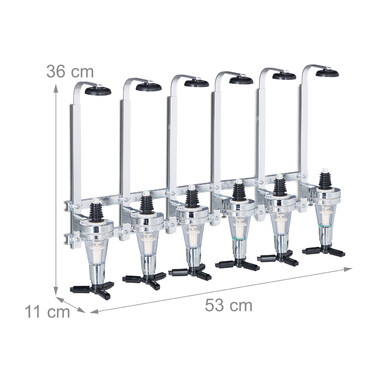Relaxdays Bar Butler Wand