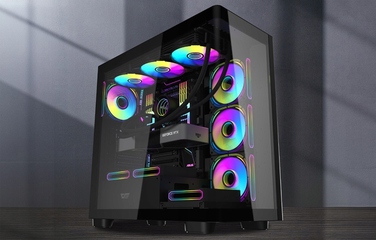 Корпус DarkFlash DS900G Midi Tower, чорний