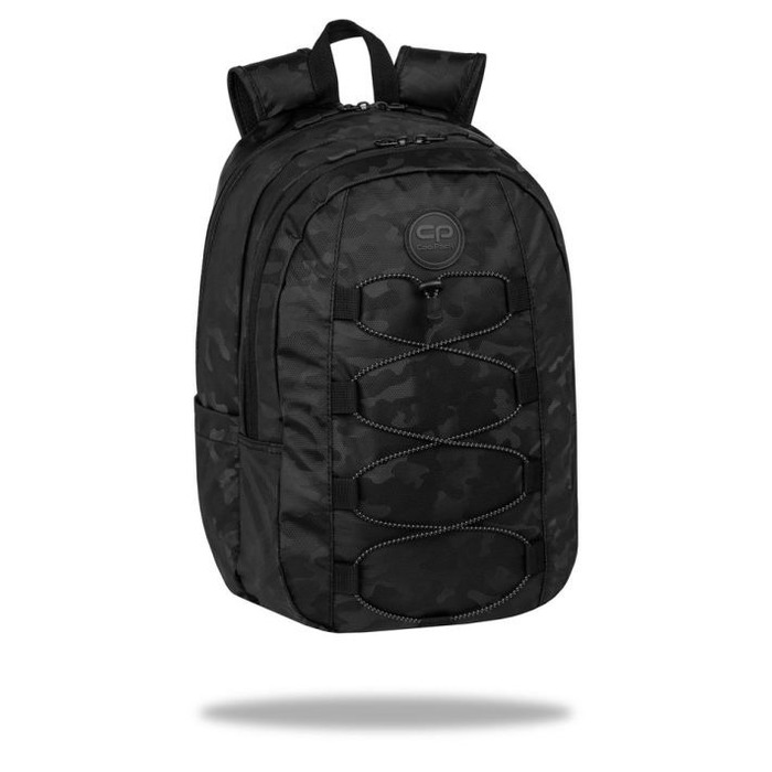 Багатовідсіковий шкільний рюкзак CoolPack, чорний, 20 л