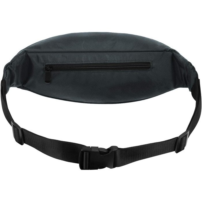 RYACO Поясна сумка на пояс для жінок та чоловіків. Стильна сумка через плече, водонепроникна. Ідеальна для подорожей, спорту, бігу та активного відпочинку (сіра)