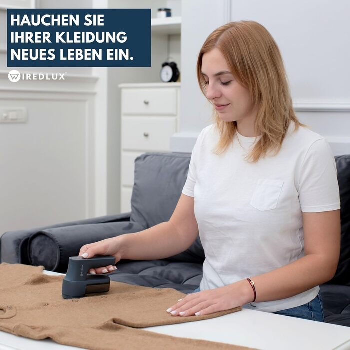 Електричний видалення ворсу та котушок для одягу Glacier – портативний прилад з 3 швидкостями та LED-дисплеєм, USB-зарядка, подвійний захист