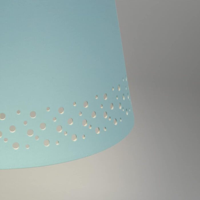 Світлодіодна настільна лампа Briloner бездротова з сенсорним керуванням, димуванням, регулюванням висоти, нічник, лампа для читання, кемпінгу, 38x12 см, блакитна