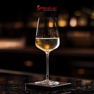 Spiegelau 2-Piece Universal Wine Glasses Set, 550 ml, Definition, 1350161, Crystal Glasses for Red and White Wine, Dishwasher Safe
