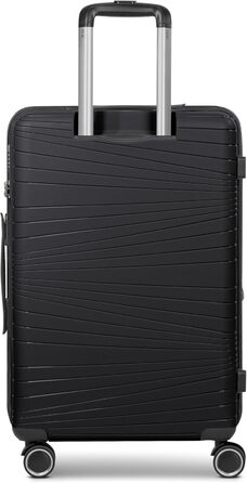 Набір валіз Franky Dallas 3.0 (3 шт.) | Чорний | TSA-замок, 4 колеса, об'єм 36/60/92 л