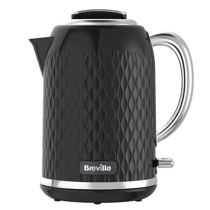 Електричний чайник Breville VKT017 Curve, 3000 Вт, 1.7 л, чорний