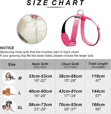 Світловідбиваючий нашийник для собак з LED підсвічуванням, перезаряджуваний, м'який, регульований, світловідбиваючий жилет для собак (зелений, рожевий, великий)