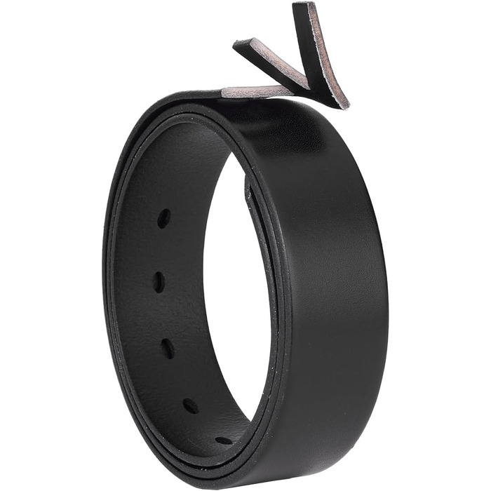 Чоловічий шкіряний ремінь BELTER 38 мм, чорний. Джинсовий ремінь з подарунковою коробкою, розмір L (32W-35W, 105 см)