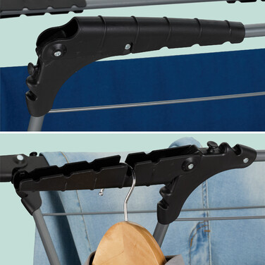 Relaxdays Clothes Drying Rack Tower Foldable