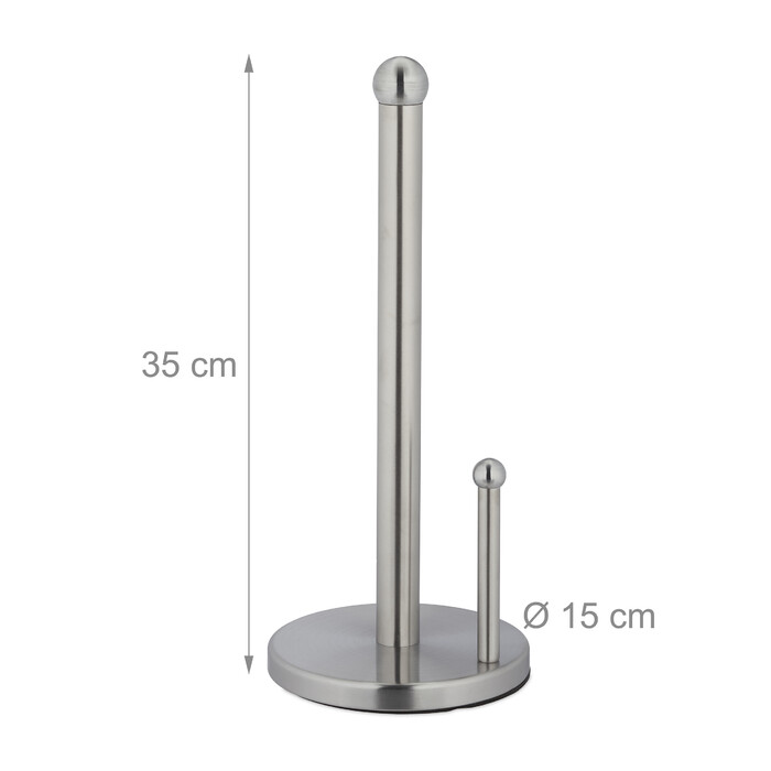 Relaxdays Stainless Steel Kitchen Towel Holder