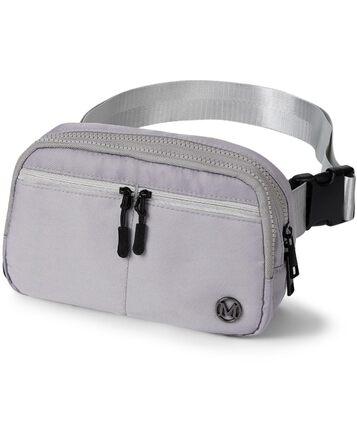 Гірчатка Mokze Bauchtasche 2L: стильна поясна сумка для чоловіків та жінок - водонепроникна, для бігу, велоспорту, подорожей, Marineblau (Grey)