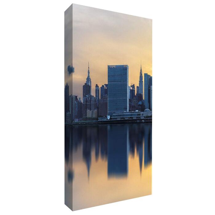 Акустична панель Addictive Sound з графікою Sunset_3, звукопоглинаюча панель для стін (100x50x11 см)