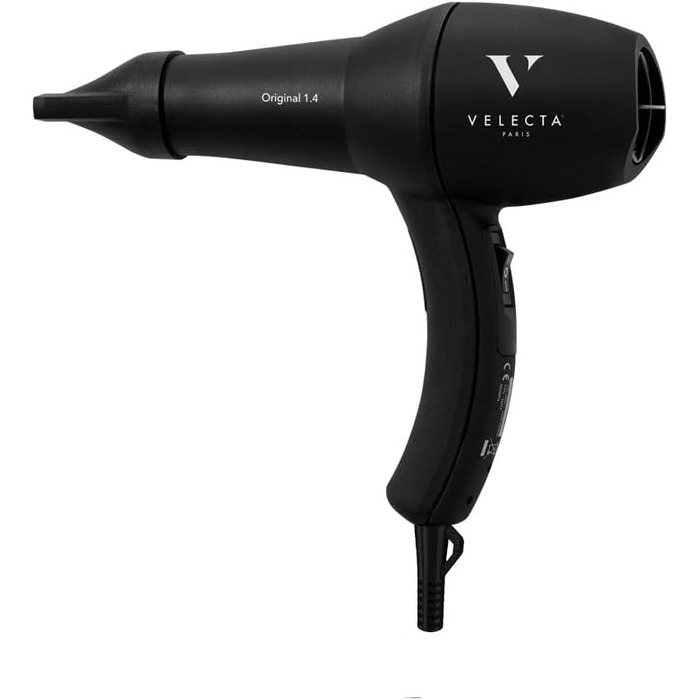 Професійний фен Velecta Paris Original 1.4 Velours чорного кольору