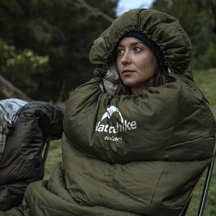 Спальний мішок Naturehike - U-Green, 7°C, для туризму та кемпінгу, підлітків та дорослих