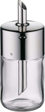WMF Barista Sugar Shaker 240g, Glass & Two-in-One Salt/Pepper Shaker Set, 2-Piece, Small Shaker, Salt Shaker, Pepper Shaker, Cromargan Stainless Steel, Matte Finish, Dishwasher Safe, Grey, centimeters