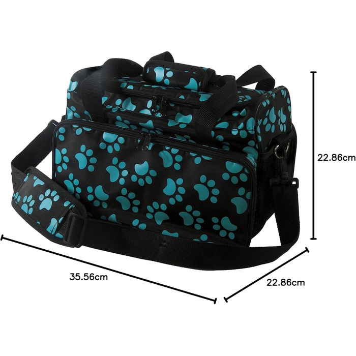 Чемоданчик для грумінгу Wahl Professional – 72 см, блакитний, з відділенням для аксесуарів – для грумерів собак, котів та інших тварин