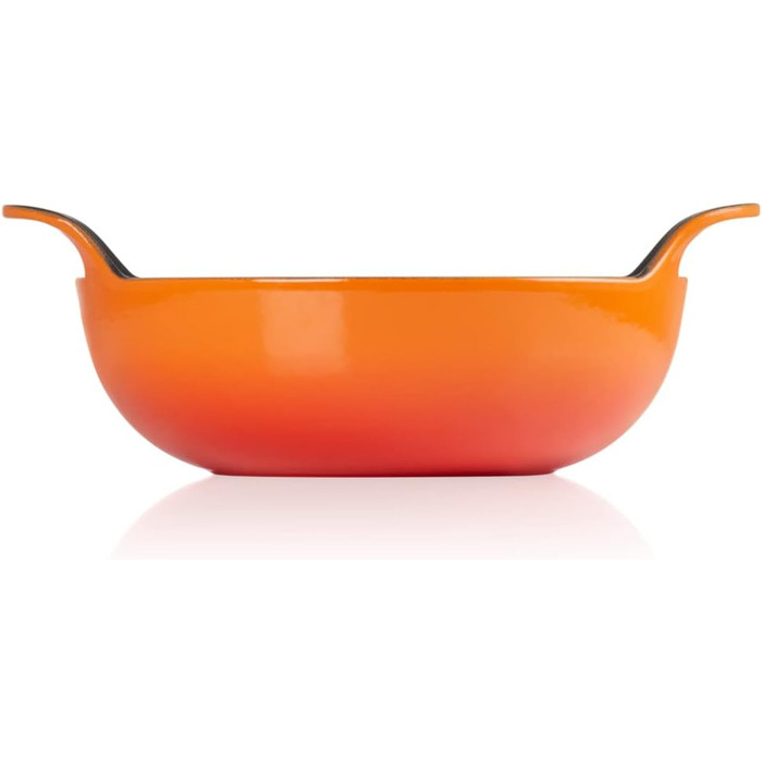 Чавунна балтійська каструля Le Creuset 24 см, 2,7 л, червона, для індукції та духовки