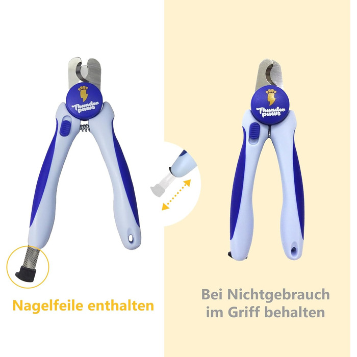 Професійна кусачка для собак з захистом, замком безпеки та пилочкою для нігтів (середній-великий, зелений). Середній-великий зелений (маленький-середній, блакитний)