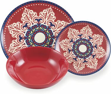 Villa d'Este Home Tivoli Shiraz: 18-частинний порцеляновий сервіз для обіднього столу