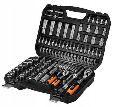 Набір торцевих ключів NEO TOOLS, 110 предметів, 1/2