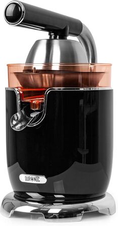 Електрична соковитискачка Duronic JE605: 600W, 400мл, з нержавіючої сталі, для цитрусових та інших фруктів