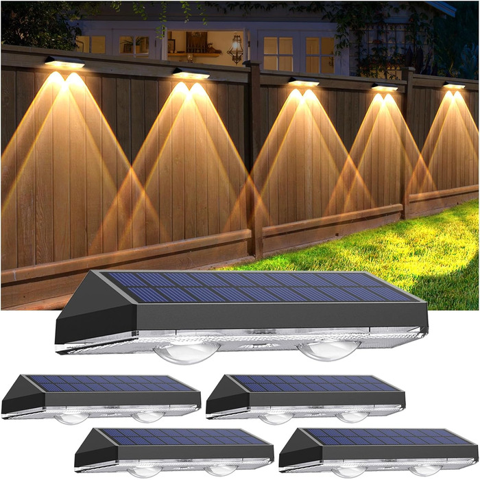 Outdoor Solar Lights for Garden - Waterproof LED Lamps for Decoration