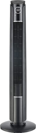 Вентилятор Tower CF2203 з пультом, таймером, очищувачем повітря та LED дисплеєм - Чорний
