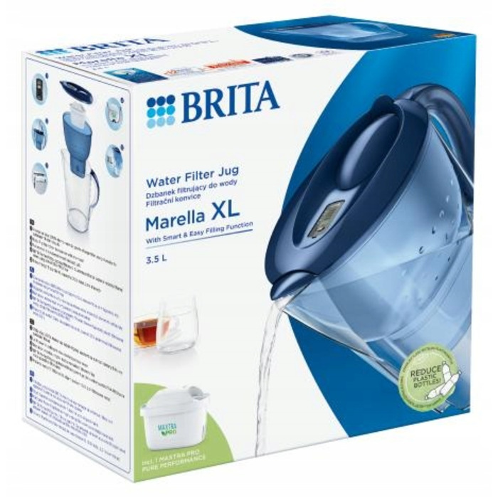 Фільтр-кувшин Brita Marella XL 3,5 л, синій