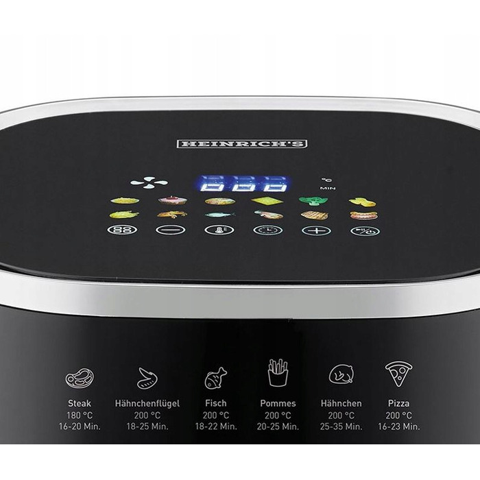 Аерофритюрниця Heinrich's 5 л, 1450 Вт, з таймером