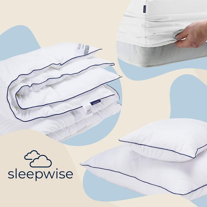Комплект постільної білизни Sleepwise 200x200, 3 шт. - мікрофібра, дихаюча, без прасування (Теракота)