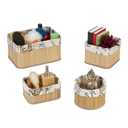 Relaxdays Storage Basket Set of 4