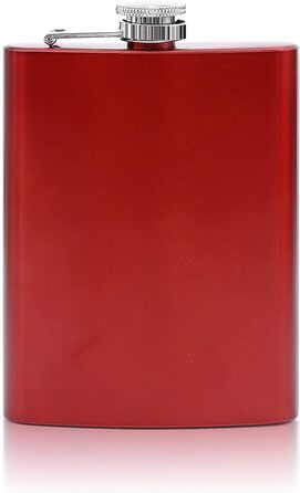 Набір з 2 фляг з нержавіючої сталі 8oz (227 мл) - чорний та зелений, військовий дизайн, для алкоголю