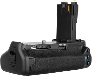 Набір батарейного хвата Ayex для Canon EOS 70D, 80D, 90D з 2 x LP-E6N акумуляторами та високоякісним затвором