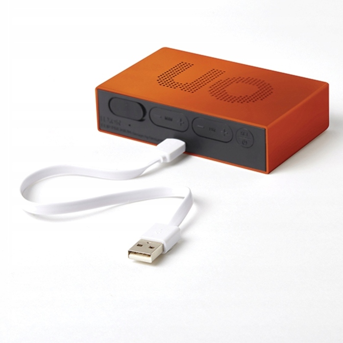Двосторонній будильник Lexon Flip Premium: акумуляторний, алюмінієвий, з USB-C