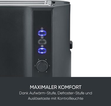 Тостер SEVERIN AT 2591 DESIGN: 4 слоти, підставка для бургерів, 1400 Вт, чорний матовий