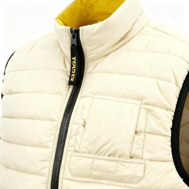 Чоловіча степкова жилетка Krumba для зими: тепла жилетка з утеплювачем для прогулянок, вихідних та активного відпочинку (XXL, Колір: Колір не вказано)