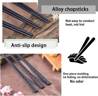 Набір для суші: 2 тарілки, 2 миски для соусу, 2 пари паличок та підставки, чорний