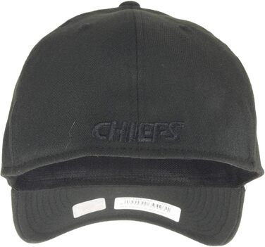 Кепка бейсбольна New Era NFL 39thirty Kansas City Chiefs чорна (S-M) - Офіційна ліцензія