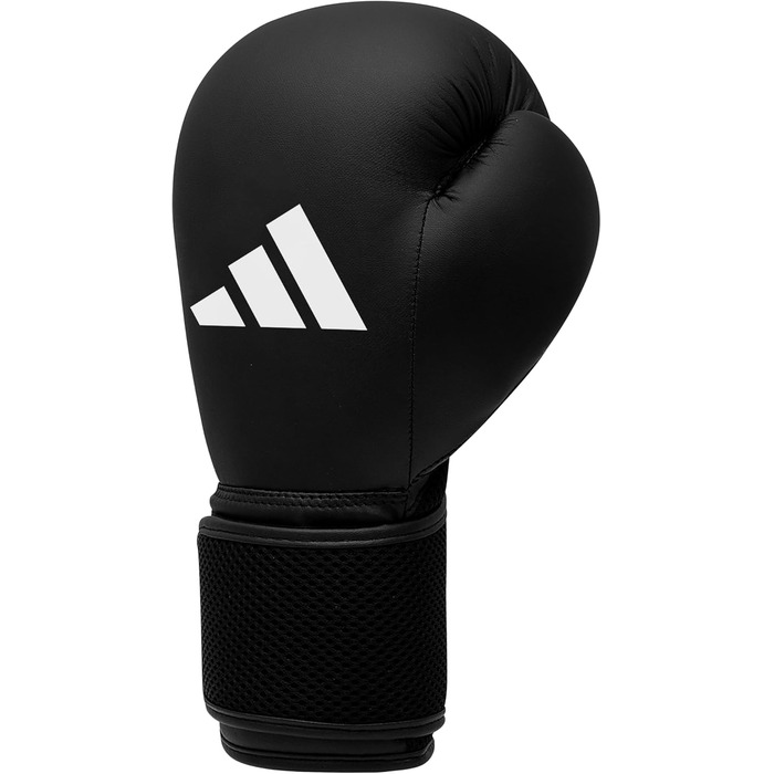 Боксерські рукавички Adidas Hybrid 25 - початкова модель (Чорний, 14 oz)