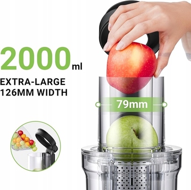 Вертикальна повільна соковижималка Amzchef ZM1902 150 Вт