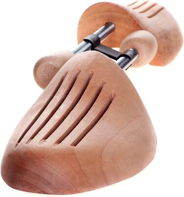 HIMRY® 5 Pairs Wooden Spiral Shoe Stretchers, Natural Wood Spiral Shoe Expanders, SHOE LAST Spiral Shoe Formers, Unisex - Women/Men, Size 35 - Size 36, KXB6001