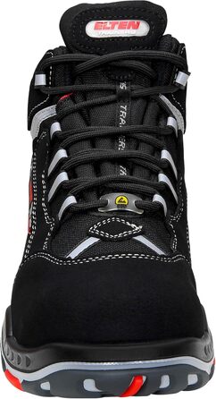 Робочі черевики ELTEN Sander ESD S3S: текстиль, пластикова капа, легкі, спортивні, чорні, 40 EU (для жінок та чоловіків)