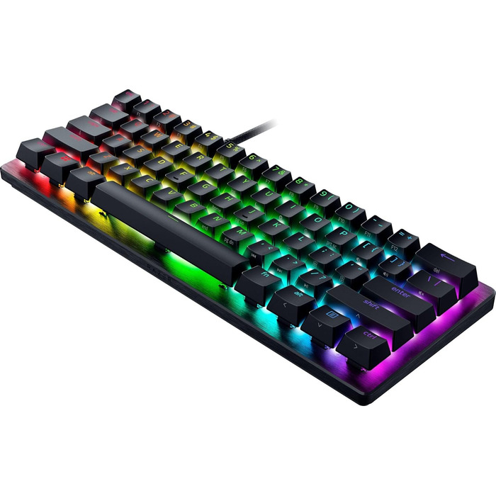 Razer Huntsman V3 Pro Mini - Механічна клавіатура для геймерів 60% з аналоговими оптичними перемикачами | US-Layout | Чорний