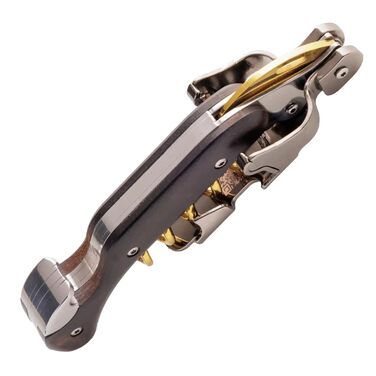 Професійний сомельє ніж FALCORK 249 – 2-ступеневий з фіксатором та захистом від поломки корка, для довгих пробок до 49 мм