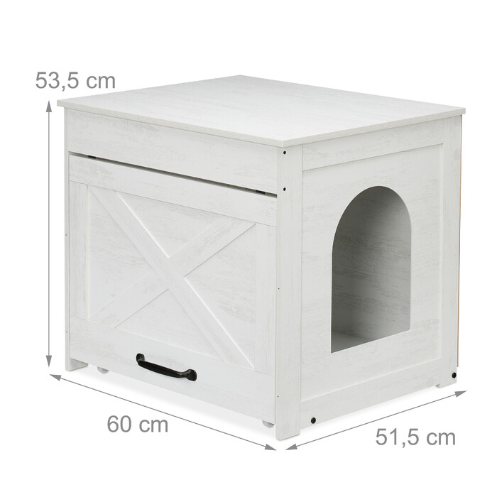 Relaxdays Cat Litter Cabinet